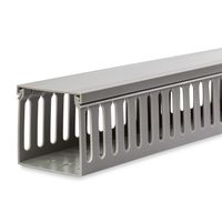 StarTech.com Server Rack Cable Management - 3x3in - Open Slot Network & Data Cable Raceway - Finger Duct Cable Management w/ Cover (AD3X3)