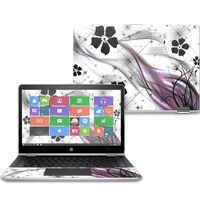 Mightyskins Skin Compatible with Hp Pavilion X360 15" (2017) - Gray World | Protective, Durable, and Unique Vinyl Decal Wrap Cover | Easy to Apply, Remove, and Change Styles | Made in The USA