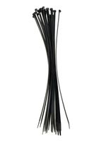 SE Heavy-Duty 24" Black Cable Ties with 175-lb. Tensile Strength (25 Count) - CT25926B