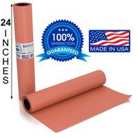 Pink Kraft Butcher Paper Roll - Long 24 Inch x 175 Feet (2100 Inch) - Food Grade FDA Approved - Great Smoking Wrapping Paper for Meat of All Varieties - Made in USA - Unbleached, Unwaxed & Uncoated