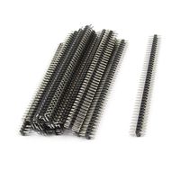 uxcell a13081500ux0125 2.54 mm Pitch 80 Pins Double Row Male Pin Header 20 Pcs (Pack of 20)
