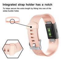 I-SMILE Fitbit Charge 2 Bands, Original Version Adjustable Colorful Silicone Replacement Wristhband with Secure Buckle for Fitbit Charge 2, 10 Colors Available