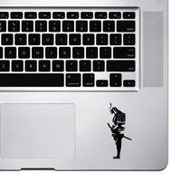 StickAny Palm Series Samurai Side Sticker for MacBook Pro, Chromebook, and Laptops (Black)