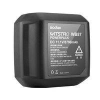 Godox WB87 Battery Replacement,8700mAh Lithium Battery Pack for Godox AD600 Series AD600 AD600B AD600BM AD600M Strobe Flash