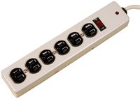 Hubbell HBL6MPS1050 SpikeSheild Metal Surge Protector Device With Wire Management