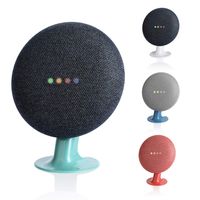 LANMU Stand for Google Home Mini,Desk Pedestal Holder Compatible with Google Mini Voice Assistant (Green)