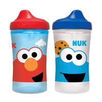NUK Sesame Street Hard Spout Cup, 10oz, 2 Pack