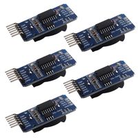 DIYMALL DS3231 RTC Real Time Clock Module, High Precision AT24C32 IIC Timer Alarm Clock Memory Module for Arduino Raspberry Pi(Pack of 5pcs)