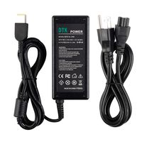 Dtk Ac Adapter Laptop Computer Charger Notebook PC Power Cord Supply Source Plug for Lenovo Output: 20V 2.25A 45W Connector Size: 11x5mm