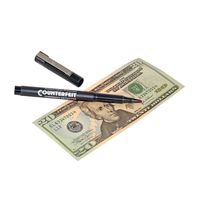 MMF Industries Counterfeit Detector Pen, 5.5 Inches, 12 Pens per Pack, Black Barrel (200045112)
