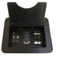 Altinex Cable Nook Complete Tabletop Interconnect Box - CNK210