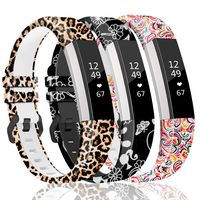 ZEROFIRE Band Compatible with Fitbit Alta and Alta HR Replacement Wristband Adjustable Silicone Sports Watch Band Colorful Printing Straps, Standard Size for 5.5"-8.1" Wrists, No Tracker