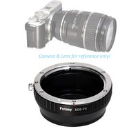 Fotasy Canon Lens to Fuji X Adapter, Canon EOS EF EFs Mount to Fujifilm X Mount Adapter, Compatible with Fujifilm X-Mount Cameras X-Pro2 X-E2 X-E3 X-A5 X-M1 X-T1 X-T2 XT3 X-T10 X-T20 X-T30 X-H1