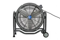 Iliving 24" BLDC Air Circulator High Velocity Floor Fan, 115V