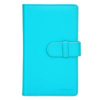 Sunmns Wallet PU Leather Photo Album for Fujifilm Instax Mini Instant Film (Azure Blue)