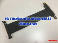 Patent number No:US9,215,834 PCI Express 16x Flexible Cable Card Extension Adapter Riser Card 300mm A.type