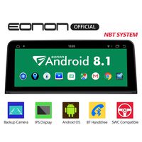 Eonon Android 8.1 Car Stereo, Car Radio with 10.25 inch IPS display Screen Support Android Auto, Carplay, Applicable to For BMW X5 F15 (2014-2017) NBT Compatible With iDrive System Head Unit- GA9206NB
