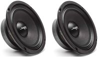 (2) Skar Audio FSX65-4 300-Watt 6.5-Inch 4 Ohm MID-Range Loudspeakers - 2 Speakers