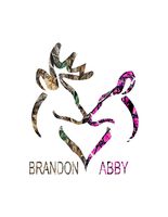 Deer Camo > Muddy Camo Buck Doe Couples decal/Sticker