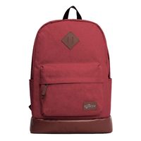 Ebox Red Travel Backpack College Men Women Laptop Fits 15.6"