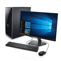 Dell Inspiron 3670 Desktop + SE2719H 27'' Full HD IPS Monitor Bundle, Intel Six-Core i5-8400 up to 4GHz, 12GB DDR4, 16GB Intel Optane PCIe SSD, 1TB 7200rpm HDD, DVD MaxxAudio WiFi BT 4.0 HDMI Win 10