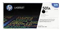 HP Q6470A 501A Color LaserJet 3600 3800 CP3505 Toner Cartridge (Black) in Retail Packaging