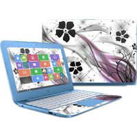 Mightyskins Skin Compatible with Hp Stream 11" (2017) Wrap Cover Sticker Skins Gray World