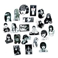 Horror Movie Tomie Beginning Laptop Stickers Waterproof Skateboard Snowboard Car Bicycle Luggage Decal 21pcs Pack