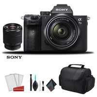 Sony Alpha a7 III Full Frame Mirrorless Digital Camera with 28-70mm Lens ILCE7M3K/B - Bundle Kit