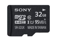 Sony 32GB High Speed Class 10 UHS-1 Micro SDHC up to 95MB/s Memory Card (SR32UXA/TQ)