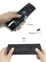 Air Mouse Keyboard Kodi Remote AMGUR MX3 2.4G Mini Wireless Keyboard and Air Mouse for Android TV Box Remote Raspberry Pi KODI Box Mini PC Nvidia Shield Samsung Smart TV Remote Keyboard