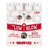 Wampler Low Blow V2 Bass Overdrive & Distortion Guitar Effects Pedal
