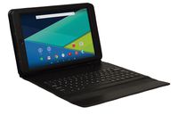 Visual Land Prestige Elite 10QS - 10.1" QuadCore Lollipop 5.0 Android Tablet with Keyboard Case, 16GB, IPS 1280x800 HD Screen, WiFi, Bluetooth ( Black )