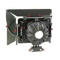 CAMTREE Camshade Professional Wide Angle Matte Box with 15mm Rod Adapter for DSLR Video DV Camcorder Nikon Canon Sony Blackmagic Camera Lenses up to 105mm (MB-CMS)