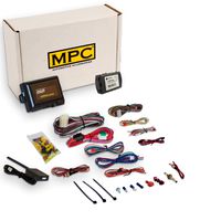 MPC Complete 2-Way LCD Remote Start Kit with Keyless Entry for 2014-2017 Honda Odyssey - Works Both Slider Doors