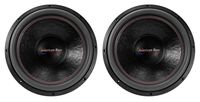 (2) American Bass HD15D1 HD 15" 4000w Competition Car Subwoofers w/300Oz Magnet