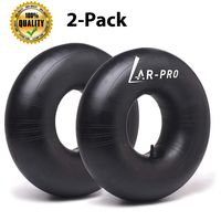 AR-PRO 13 x 4.00-6'' [4.10/3.50-6''] Heavy Duty Replacement Inner Tube with TR-13 Straight Valve Stem (2-Pack) - for Wheelbarrows, Mowers, Hand Trucks and More