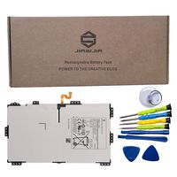 JIAZIJIA EB-BT835ABU Tablet Battery Replacement for Samsung Galaxy Tab S4 SM-T830 SM-T835 Series Tablet with Tools Kit White 3.85V 28.11Wh 7300mAh