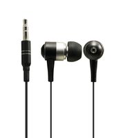 Sentry HO481 Metalix In-Earbuds with Case, Black