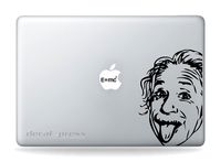 Albert Einstein E=mc2 - Sticker Decal MacBook, Air, Pro All Models