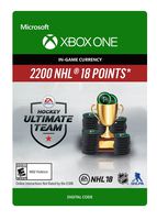 NHL 18 Ultimate Team NHL Points 2200 - Xbox One [Digital Code]