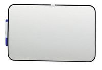 School Smart 633746 Dry Erase Boards with Black Frame - 11 x 17 - White