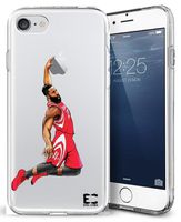 Epic Cases iPhone Case, for Apple iPhone, Ultra Slim Transparent Dominate the Basketball Court Series - Fear the Beard Harden, Clear Sports Case (iPhone) (iPhone 6)