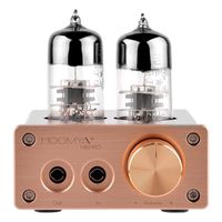 SHUOGOU 6J9 Vacuum Tube Integrated Amplifier Mini Audio HiFi Stereo Headphone Amp Audio Preamp Power Supply