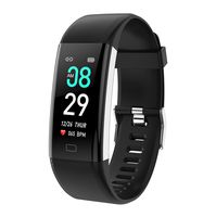 F07Max Color Screen Smart Bracelet All Day Exercise Heart Rate Cycling Sports Smart Bluetooth Bracelet (Black)
