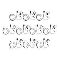 10 Pack Maxtop AEH1003-M12 G-Sharp Earhanger Earphone for Motorola SL1K SL1M SL7550 SL7580 SL7590 SL300 SL500