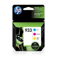 HP 933 | 3 Ink Cartridges | Cyan, Magenta, Yellow | CN058AN, CN059AN,CN060AN