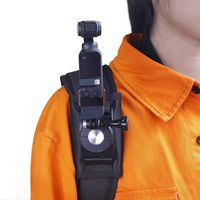 RCstyle Compatible with DJI Osmo Pocket Camera Stand Multi-Function Backpack Clip Holder Fix Strap Expansion 1/4 Screw Bracket