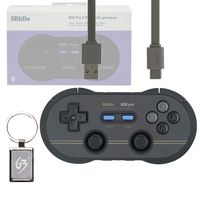 Mcbazel 8Bitdo N30 Pro 2 Wireless Bluetooth Gamepad Controller M Edition for Nintendo Switch MacOS Android Steam Windows with Gam3Gear Keychain