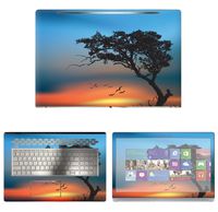 Decalrus - Protective Decal Sunset Skin Sticker for HP Envy 17M AE011DX (17.3" Screen) case Cover wrap HPenvy17_ae011dx-59